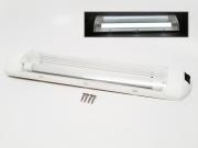 ABS LED Fluorescent Interior Light White 12VDC with Switch